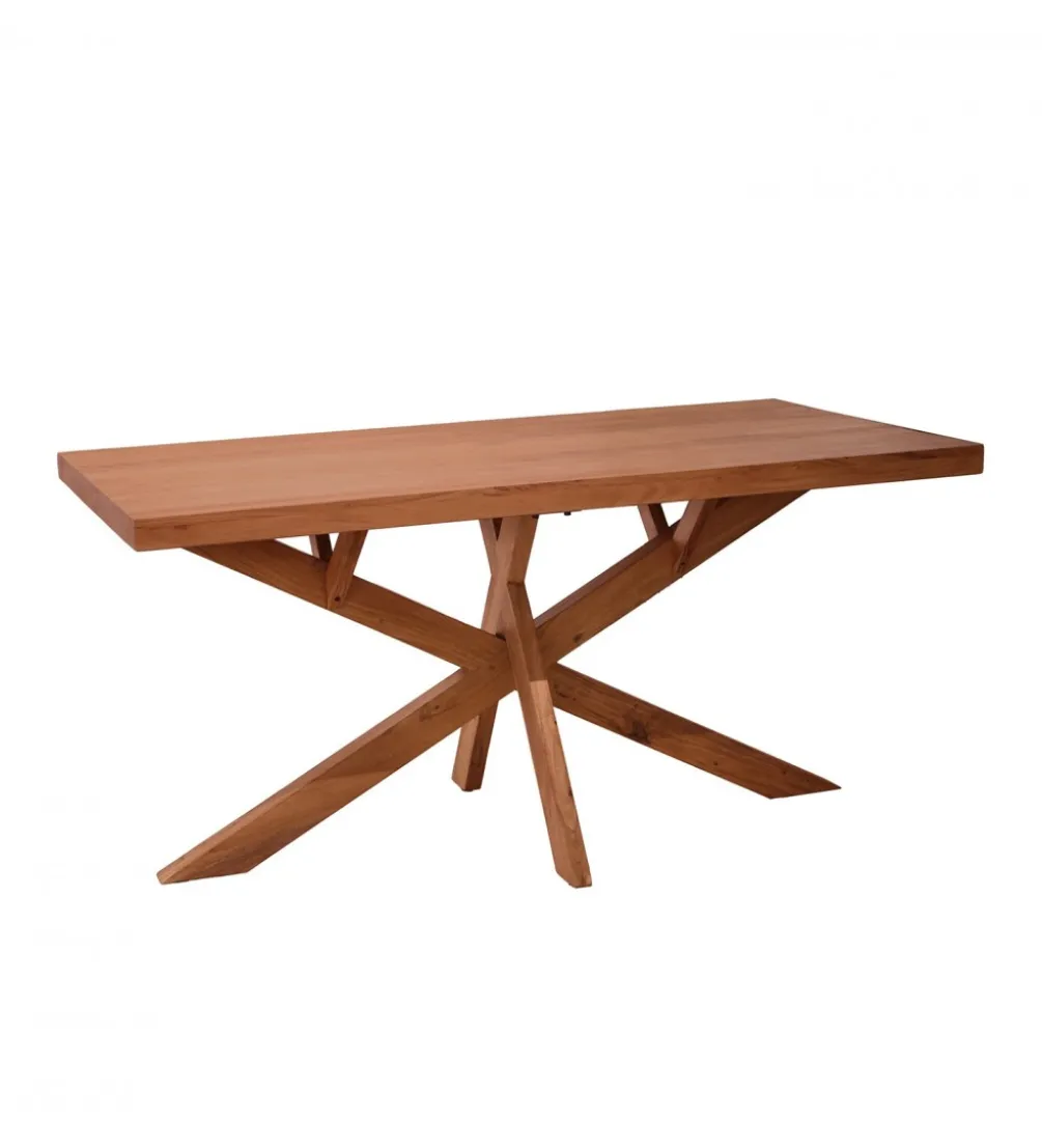 Stół EDAK 160 cm drewno akacja