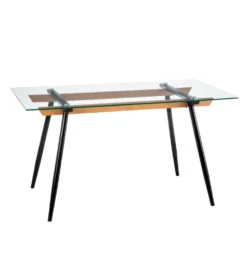 Stół EGARTA 140 cm szklany