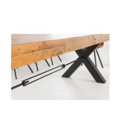 Stół FACTORY 300 cm drewno sosna brąz