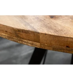 Stół Factory Iron Craft 120 cm drewno Mango