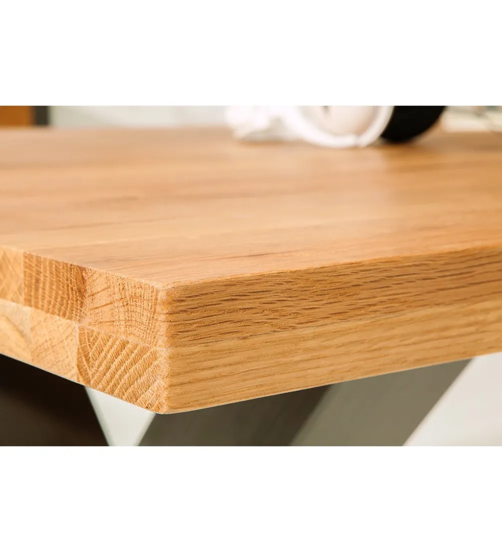 Stół FACTORY Thor 240 cm drewno dąb dziki