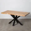 Stół FORTRES 160 cm drewno akacja