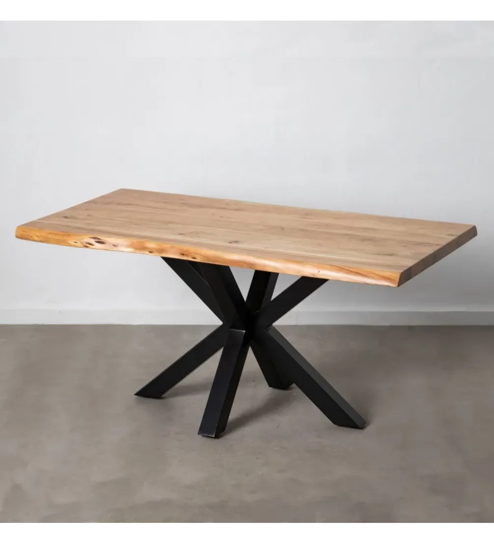 Stół FORTRES 160 cm drewno akacja