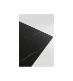 Stół GLOYRIA 200 cm ceramika w optyce czarnego marmuru