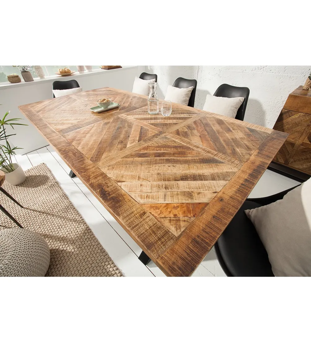 Stół GRANDE Infinity Home 160 cm drewno Mango