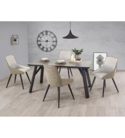 Stół HALIFAX 160 cm w optyce betonu
