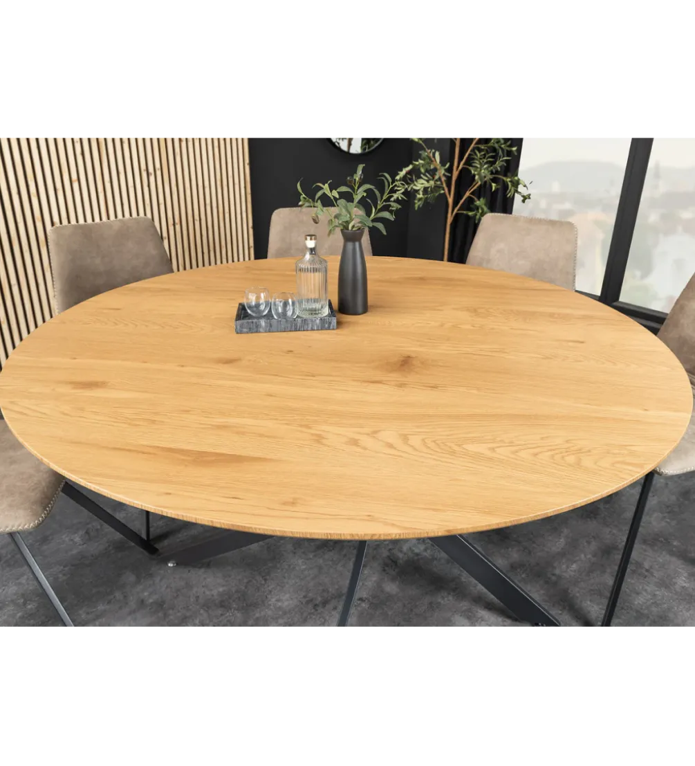 Stół HELIX 120 cm naturalny