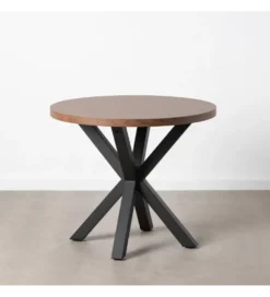 Stół HOPIN 90 cm Brązowy