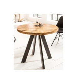 Stół Iron Craft 80 cm drewno Mango