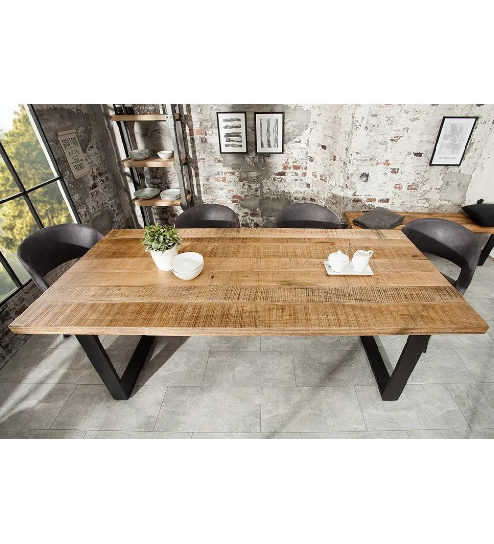 Stół Iron Craft 180 cm drewno Mango