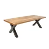 Stół Iron Craft X II 240 cm drewno Mango