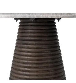 Stół jadalniany HYGYD 115 cm drewno mango