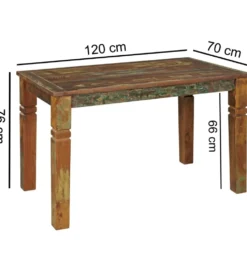 Stół JAKARTA Kalkutta 120 cm drewno mango
