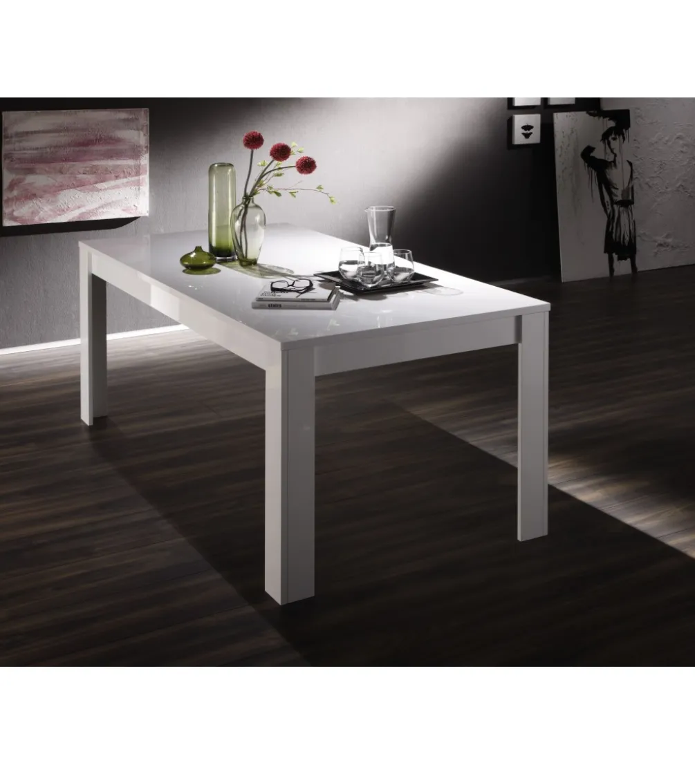 Stół JUPITER 180 cm x 90 cm biały