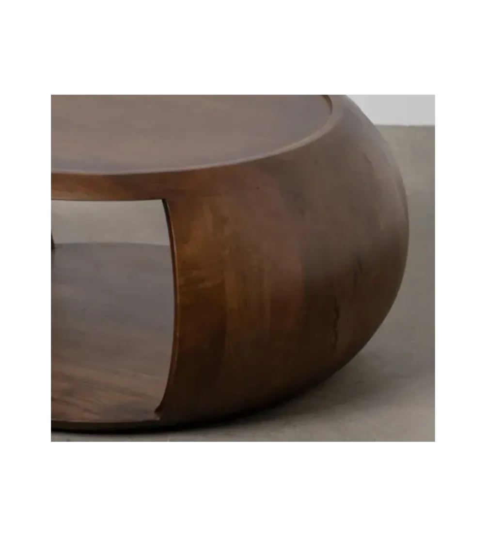 Stół kawowy UKUJI 72 cm drewno mango