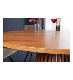Stół MAISON JADE 120 cm okrągły drewno akacja