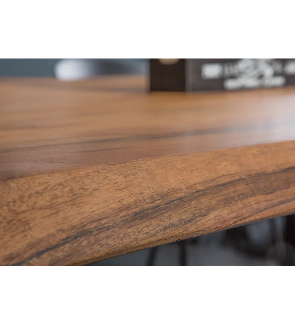 Stół MAMMUT 200 cm nogi U drewno akacja