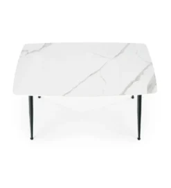 Stół MARCO 120 cm w optyce białego marmuru