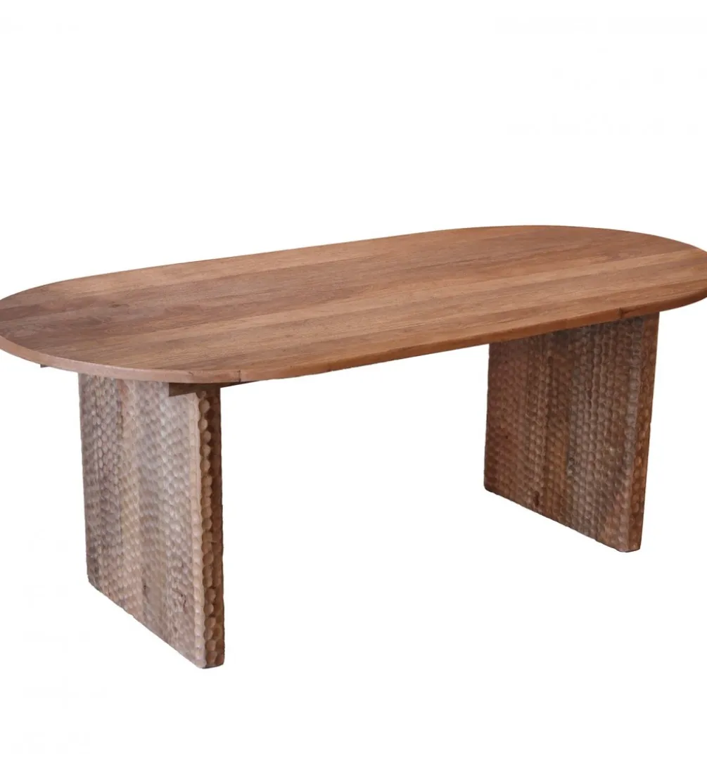 Stół MEDATO 200 cm drewno mango naturalny