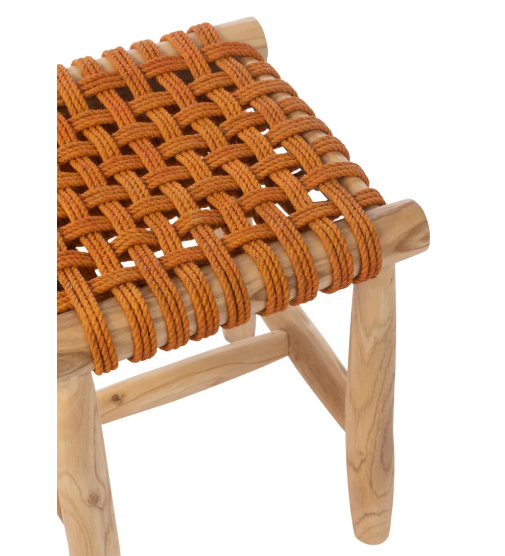 Stołek GASAM 45 cm pomarańczowy