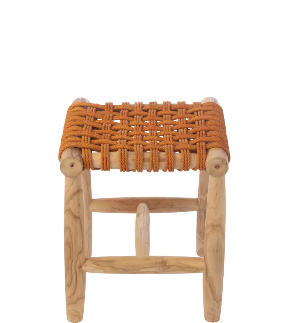 Stołek GASAM 45 cm pomarańczowy