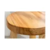 Stołek GUERRO 30 cm drewno teak