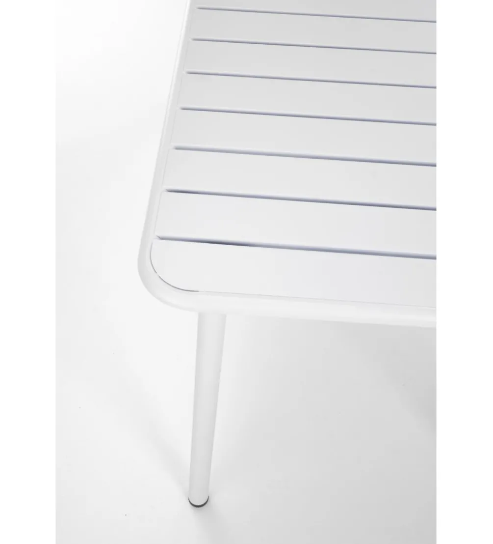 Stół ogrodowy BOSCO 140 cm biały