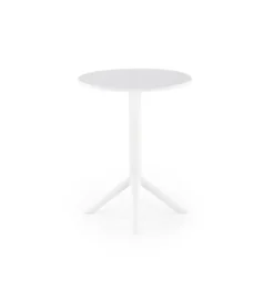 Stół ogrodowy CALVO 72 cm biały