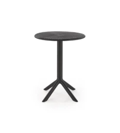 Stół ogrodowy CALVO 72 cm czarny