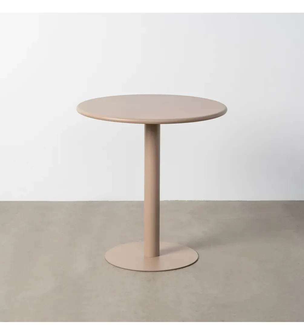 Stół ogrodowy LUCEROS 70 cm beżowy