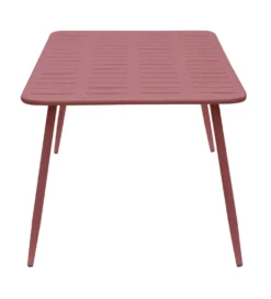 Stół ogrodowy PANKOW 150 cm różowy
