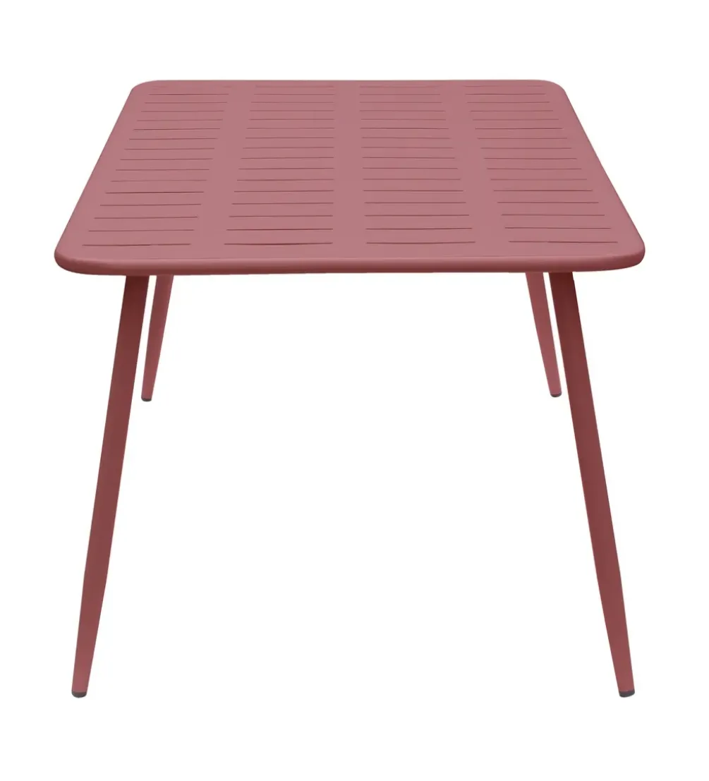 Stół ogrodowy PANKOW 150 cm różowy