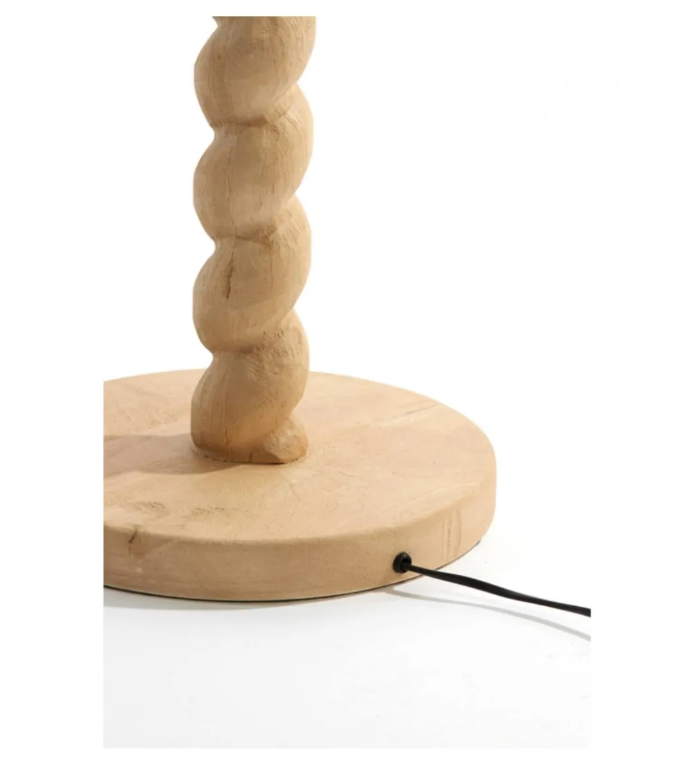 Stojak do lampy NANNO 138 cm drewno mango naturalny