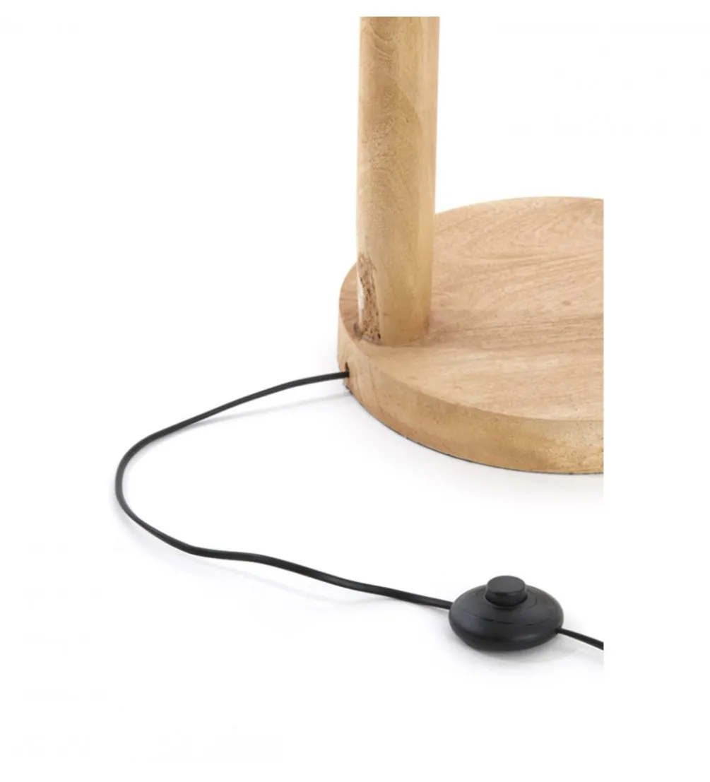 Stojak do lampy XITTA 135 cm drewno mango naturalny