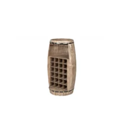 Stojak na wino Chateau 97 cm drewno jodła
