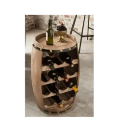 Stojak na wino Chateau 60 cm drewno jodła