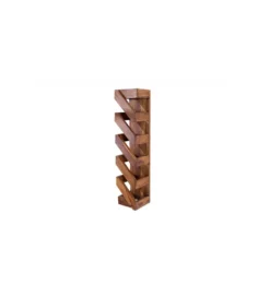 Stojak na wino FINICE Makassar 70 cm drewno sheesham