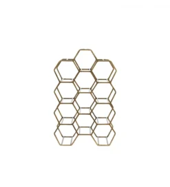 Stojak na wino SALBRIS 46 cm antyczny brąz