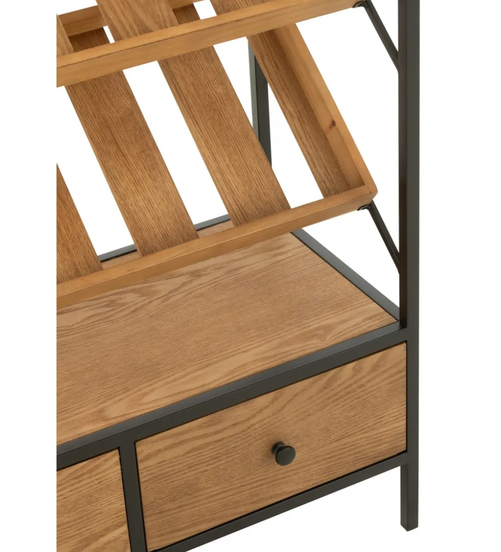 Stojak na wino VENRIS 125 cm naturalny