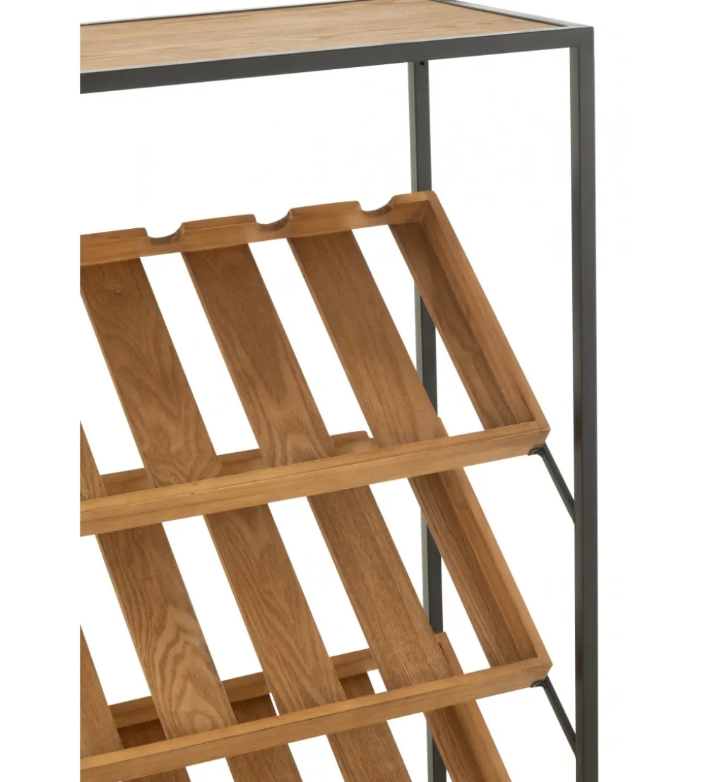 Stojak na wino VENRIS 125 cm naturalny