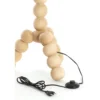 Stojak do lampy VEGLIO 130 cm drewno mango naturalny