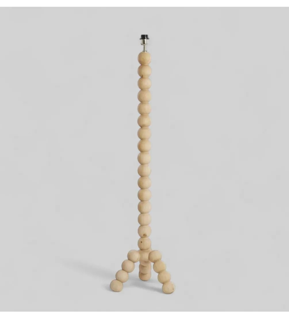 Stojak do lampy VEGLIO 130 cm drewno mango naturalny