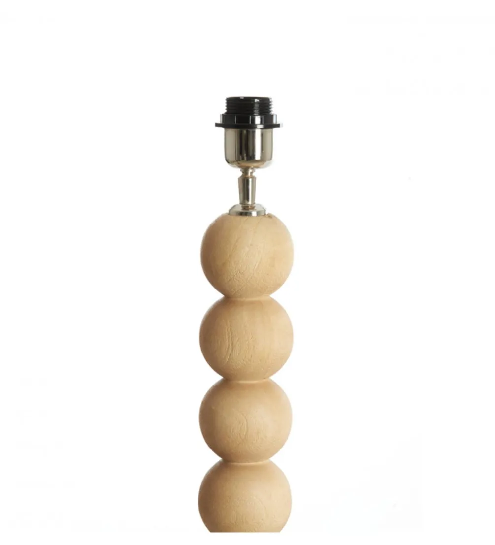 Stojak do lampy VEGLIO 130 cm drewno mango naturalny