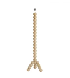 Stojak do lampy VEGLIO 130 cm drewno mango naturalny