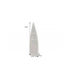 Stojak na wino BARGE 190 cm drewno mango