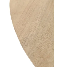 Stół okrągły CONNIE 110 cm drewno mango