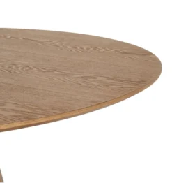 Stół okrągły POPPO 120 cm Naturalny
