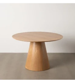 Stół okrągły POPPO 120 cm Naturalny