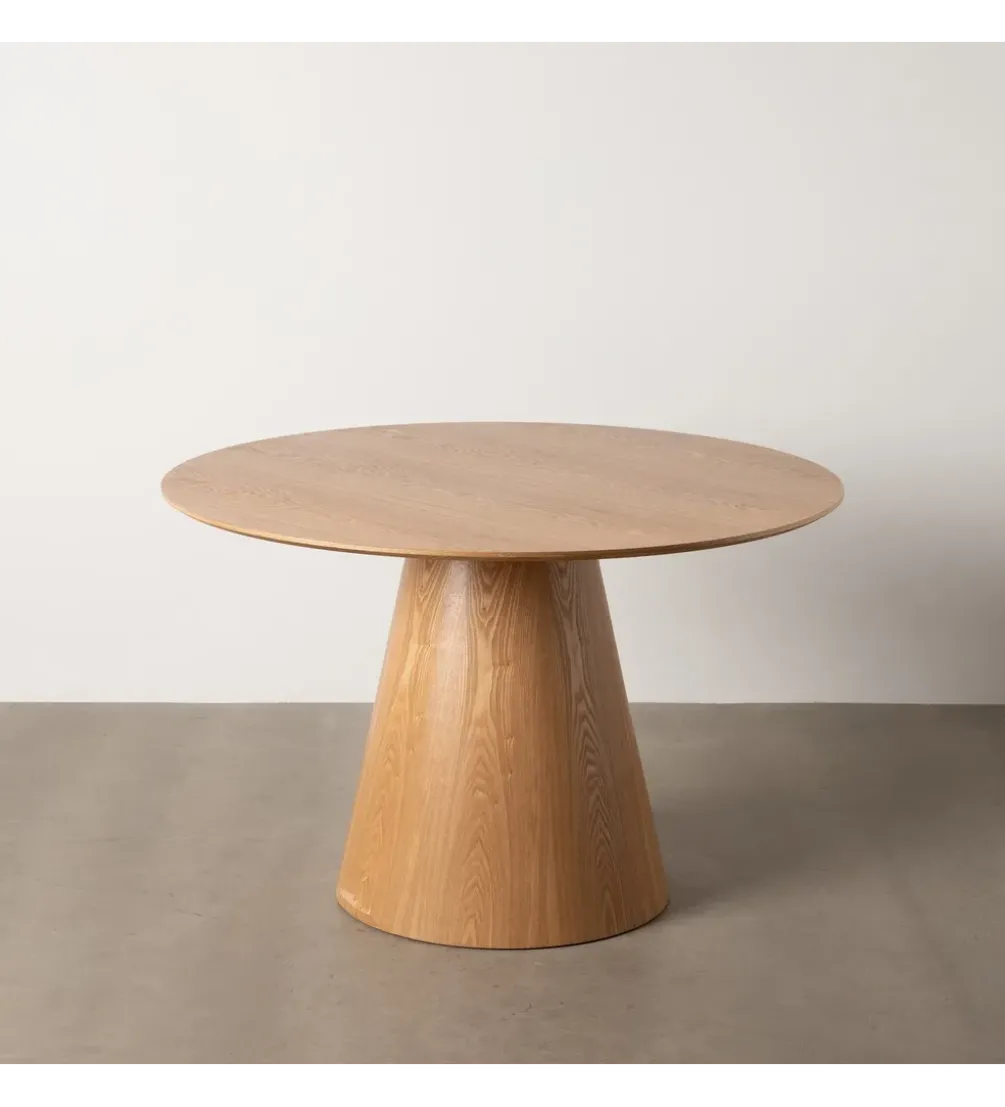 Stół okrągły POPPO 120 cm Naturalny