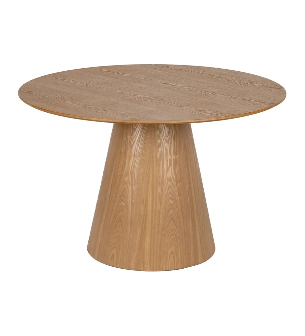 Stół okrągły POPPO 120 cm Naturalny